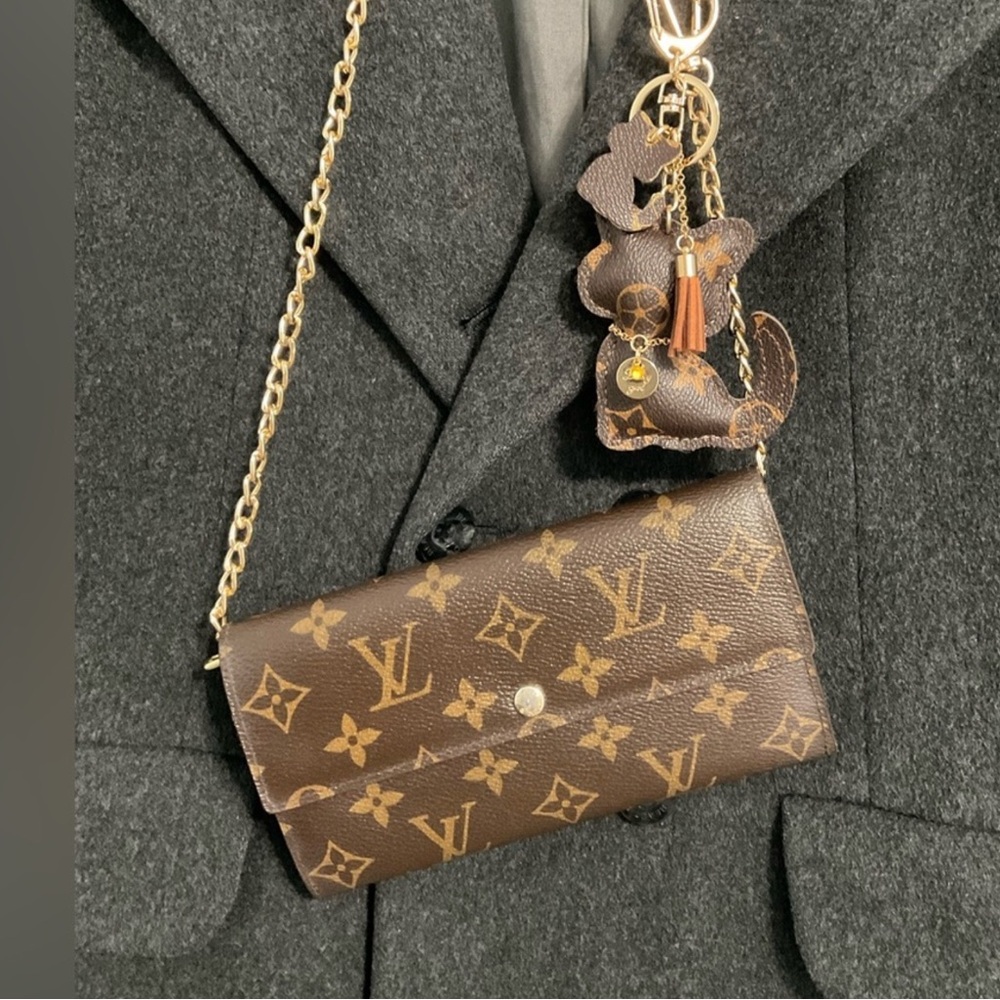 ✅AUTHENTIC LUXURY PLAIN LONG WALLET LOUIS VUITTON - Picture 12 of 16